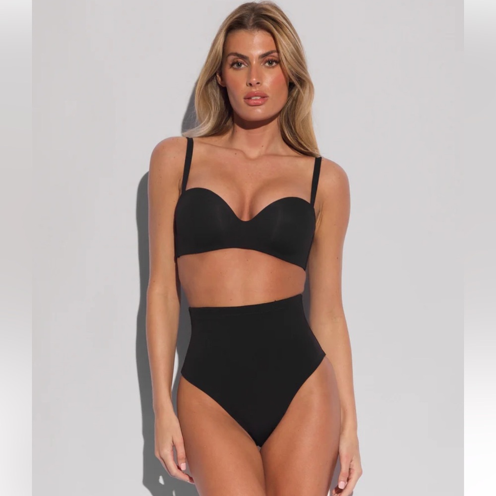 NWT TA3 Wireless Swim Bra & Extreme Hi Cut Sculpting Kini Bottom-L